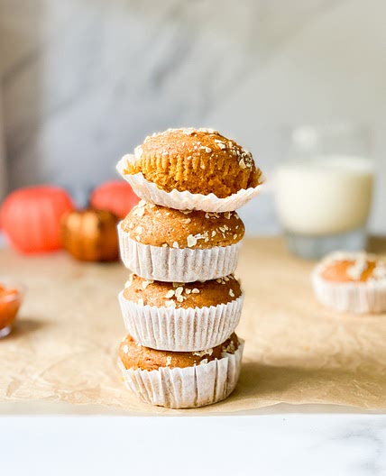 57 Calorie Pumpkin Spice Muffins