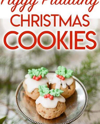 Figgy Pudding Cookies