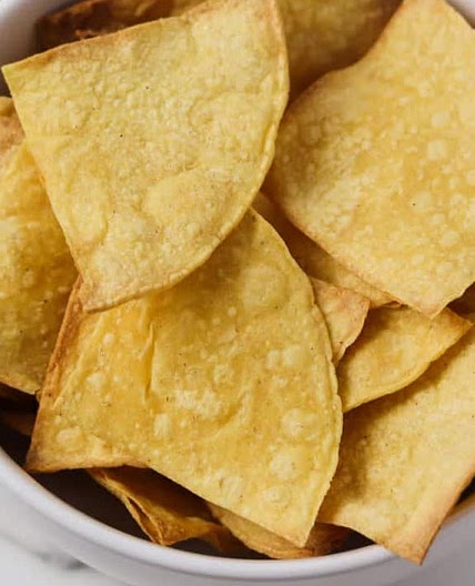 Air Fryer Tortilla Chips(After 3rd week)