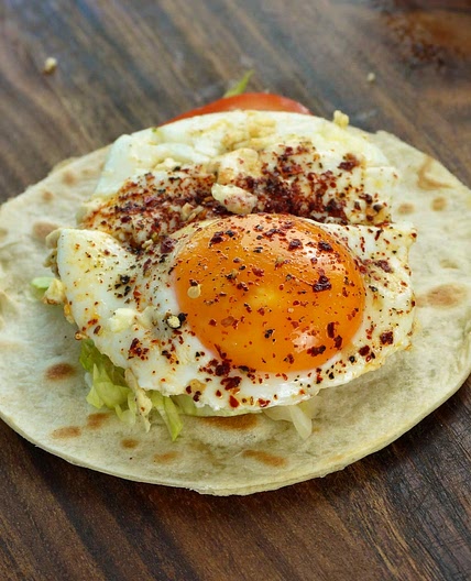 The viral feta egg wrap