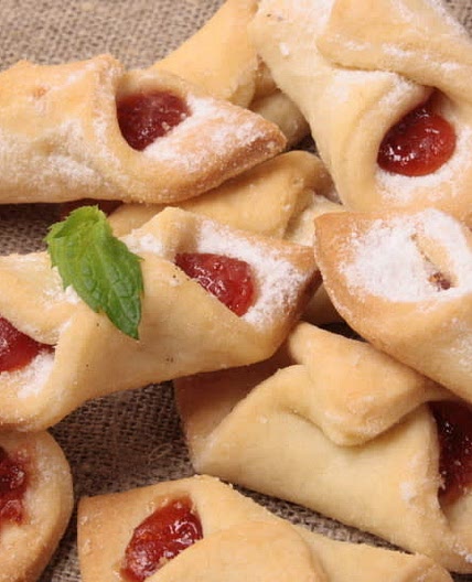 Easy cookies with jam