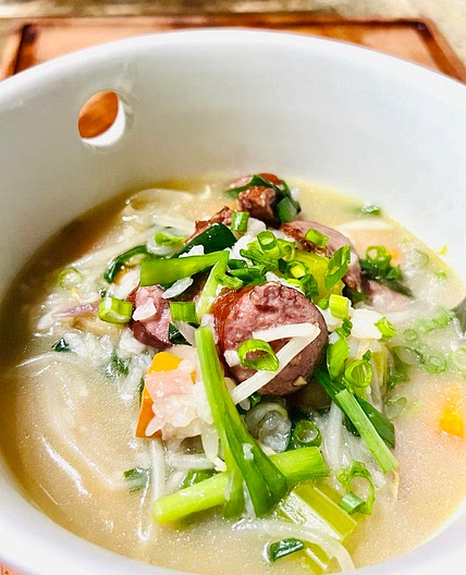 Kielbasa and Veggie Stew | 波兰香肠蔬菜炖饭