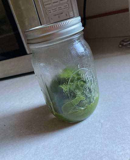 Cilantro Peanut Butter Sauce