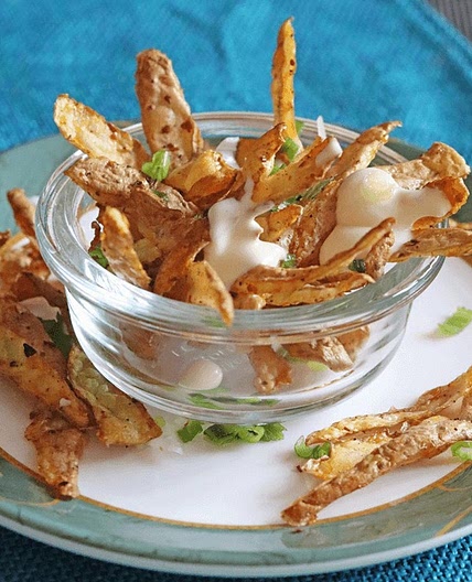 Crispy Air Fried Potato Peels - TopAirFryerRecipes