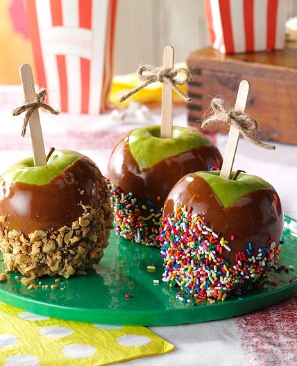Cinnamon Caramel Apples