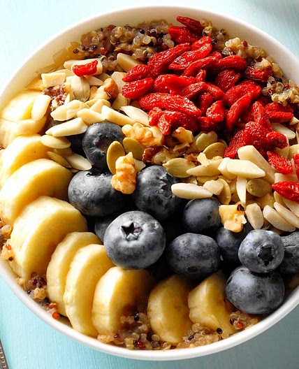 Loaded Quinoa Breakfast Bowl