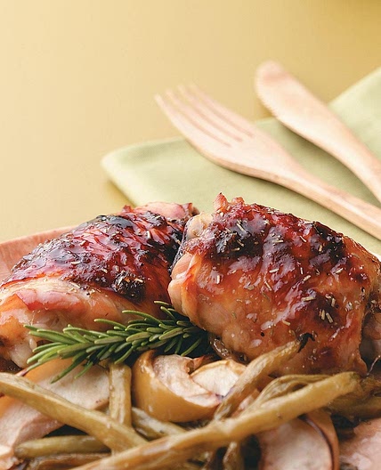 Apple-Brined Chicken Thighs