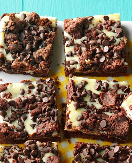 Chocolate Chip Cream Cheese Bars