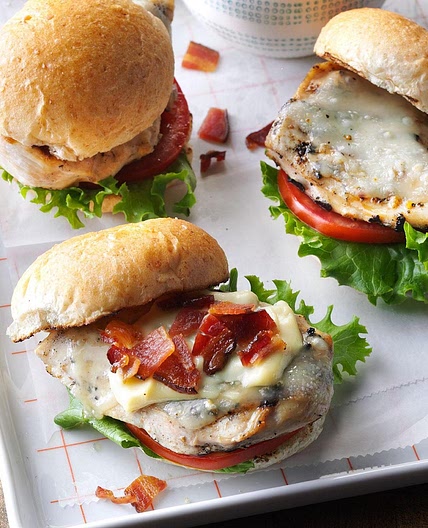 Bacon & Swiss Chicken Sandwiches