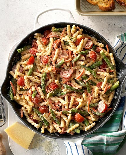 Creamy Pasta Primavera