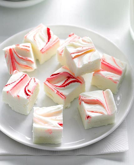 Cherry Swirl Fudge