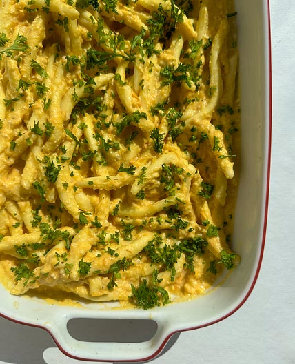 Pumpkin Feta Pasta