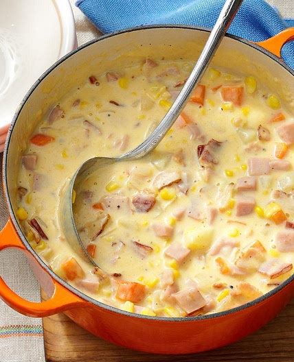 Cheesy Ham Chowder