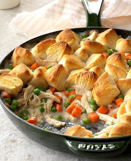 Chicken Biscuit Skillet