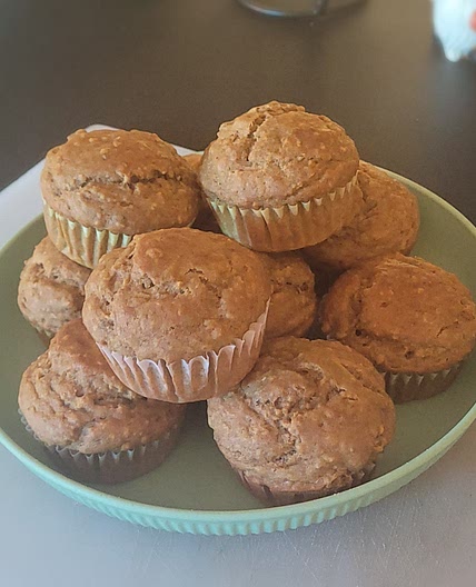 Banana Oat Muffins