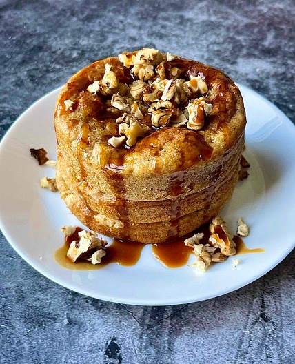 Apple Crumble Pancakes 