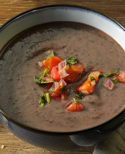 Pico de Gallo Black Bean Soup