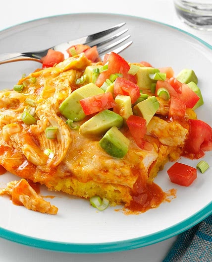 Chicken Tamale Bake