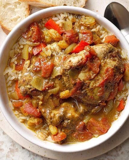Slow-Cooker Country Captain Chicken