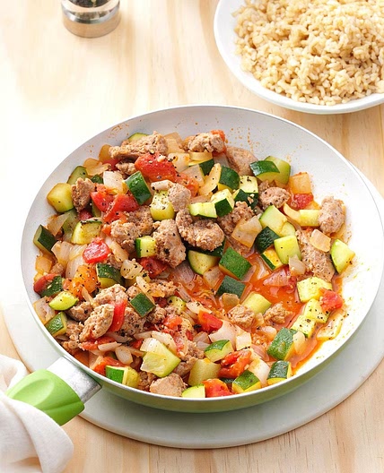 Sausage Zucchini Skillet