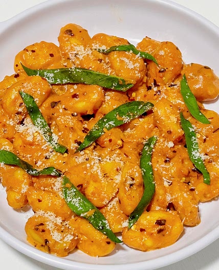 Gnocchi in Spicy Tomato Cream Sauce