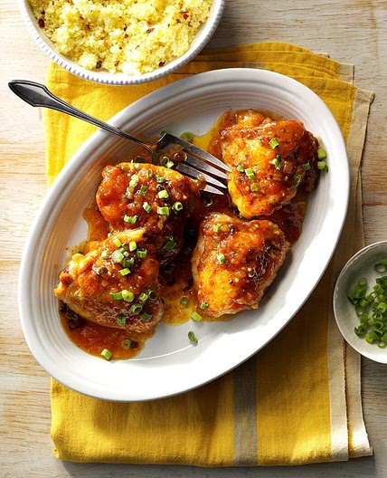 Jezebel Chicken Thighs