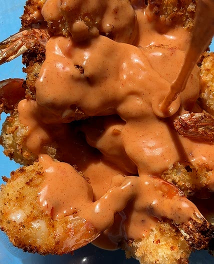 Air Fryer Bang Bang Shrimp