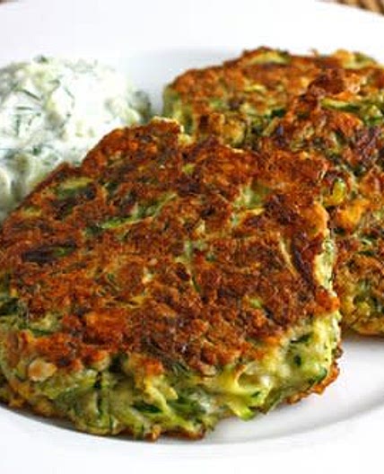 Greek-Style Zucchini Fritters