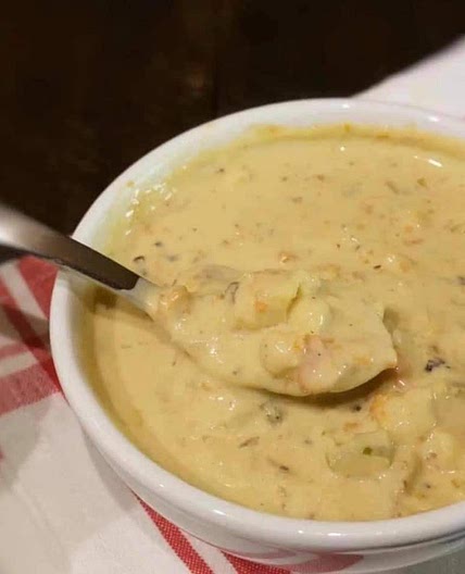 Roasted Cauliflower White Cheddar Soup