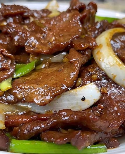 Beef & Onion Stir Fry