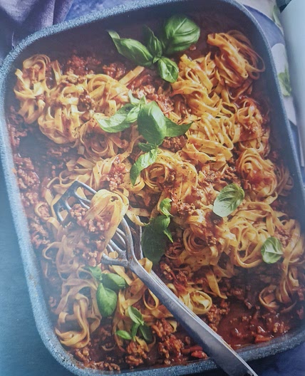 Tray Bake Miso Pork Tagliatelli