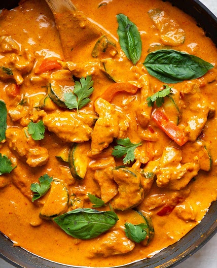 Thai Coconut Curry with Chicken