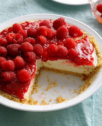 Contest-Winning Raspberry Cream Pie