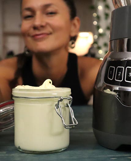 Homemade Mayonnaise 2 Ways, Blender or Immersion blender options
