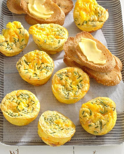 Mini Ham 'n' Cheese Frittatas