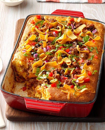 Taco Cornbread Casserole