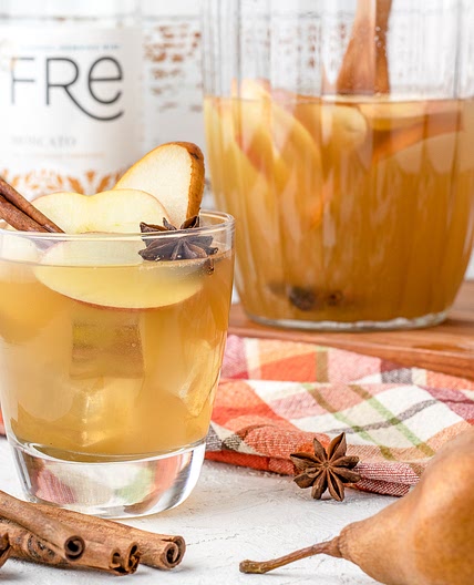 Apple Cider Sangria Mocktail