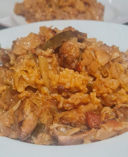 Печено Прясно Зеле с Патка и Ориз