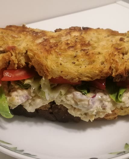 Pois chiches sandwich