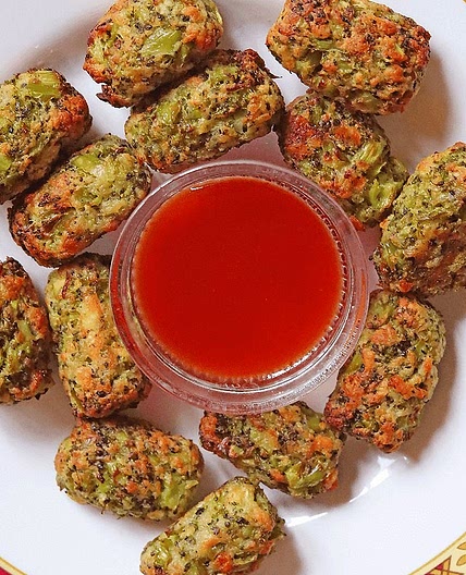 Air Fryer Broccoli Tots