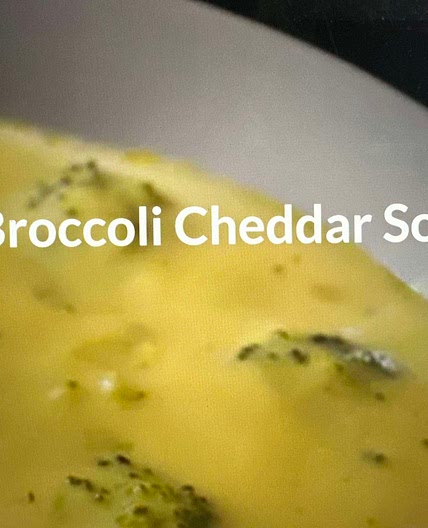 Broccoli Cheddar Soup