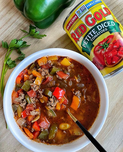 Stuffed pepper soup