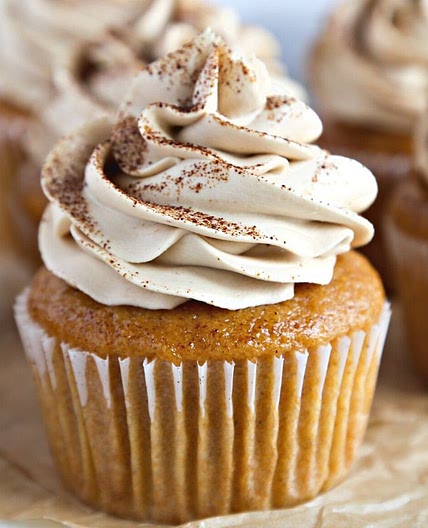 Pumpkin Spice Latte Cupcakes