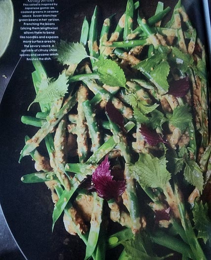 Triple Sesame Green beans