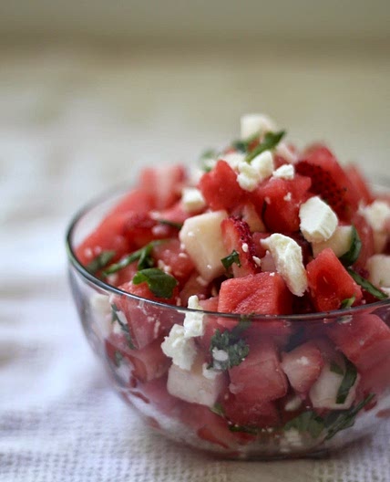 WATERMELON SALAD w/ BALSAMIC REDUCTION