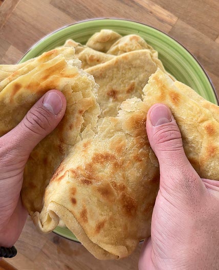 Msemmen - Moroccan Pancakes
