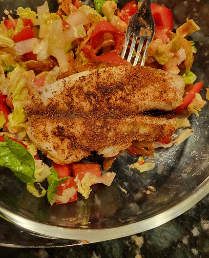 Air Fried Tilapia from Frozen