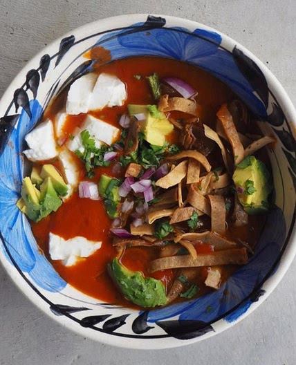 Sopa Azteca