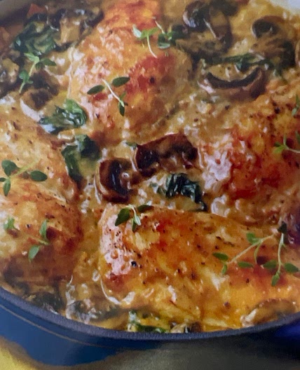 Chicken and Wild Mushroom Casserole