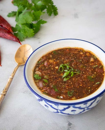 Thai Dipping Sauce for Meat (Nam Jim Jeaw)